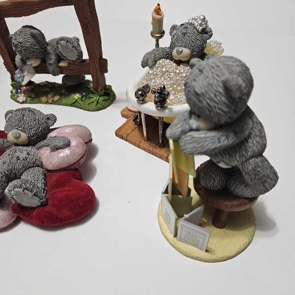 Adorable Me To You Bear Figurines Bundle Lot Decor #A-05 - Picture 2 of 15